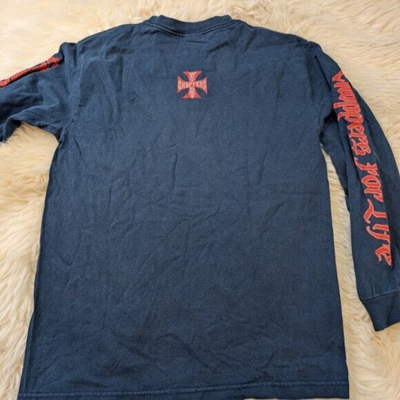 Vintage West Coast Choppers Long Sleeve Graphic T Y2K - Picture 8 of 8